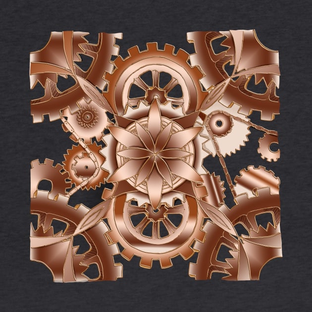 Steampunk Mandala by benjaminfaucher7